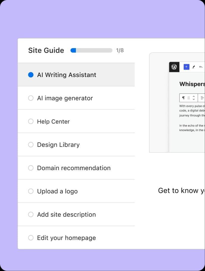 Freedom and Flexibility
