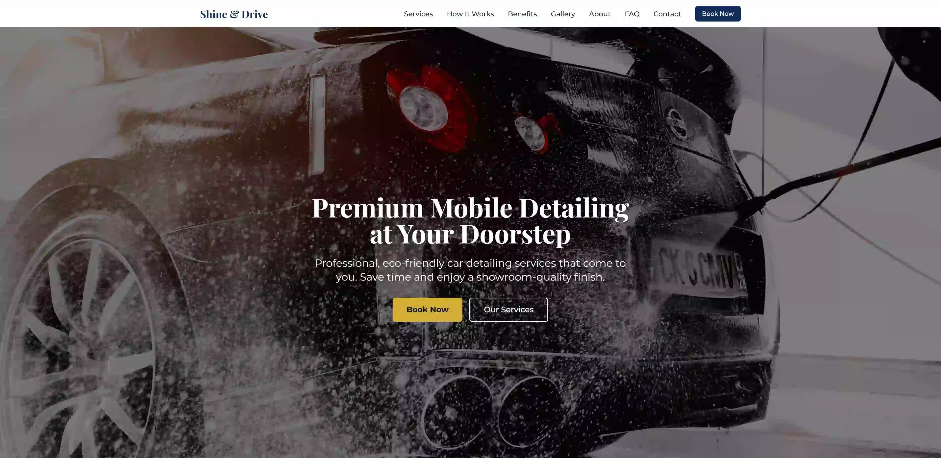 Racing business website